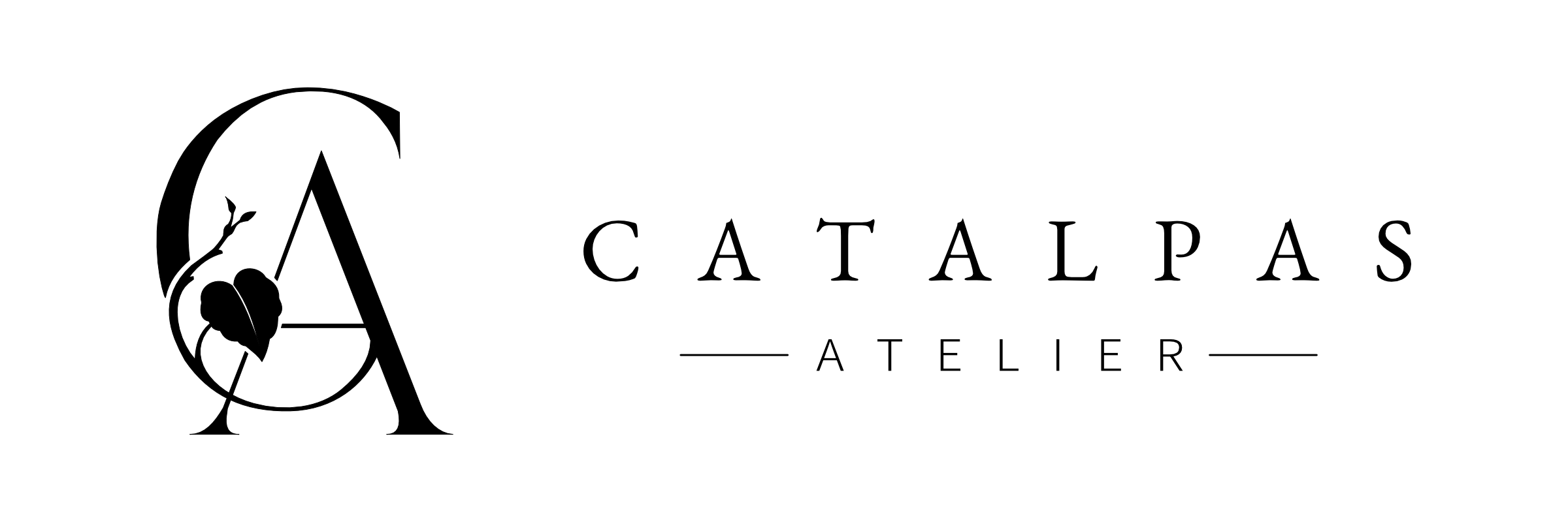 Catalpas Atelier brand banner